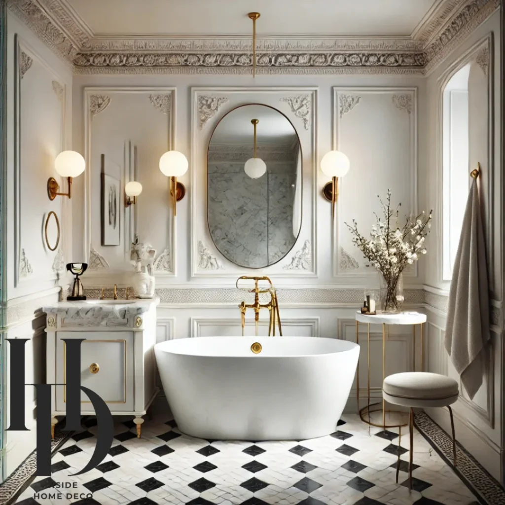 A FRENCH AFFAIR bathroom